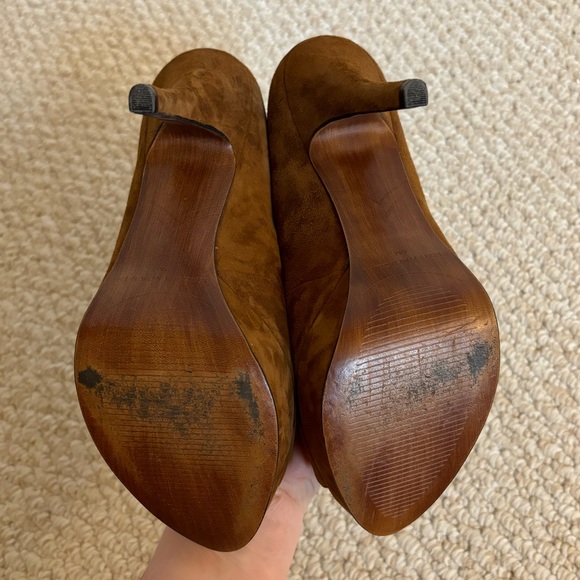 ENZO ANGIOLINI Sully Heel in Brown Suede and Leather - Picture 7 of 9